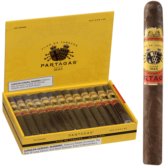 Partagas Number 2 25 Ct. Box 5.75X43