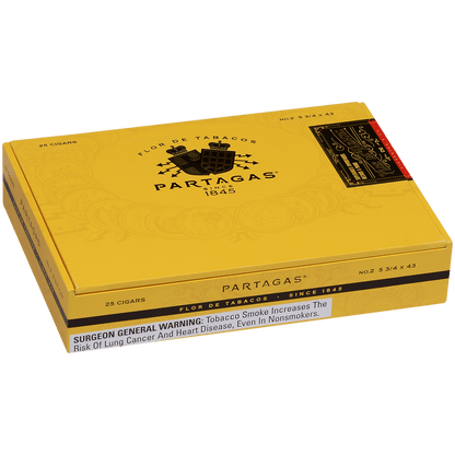Partagas Number 2 25 Ct. Box 5.75X43