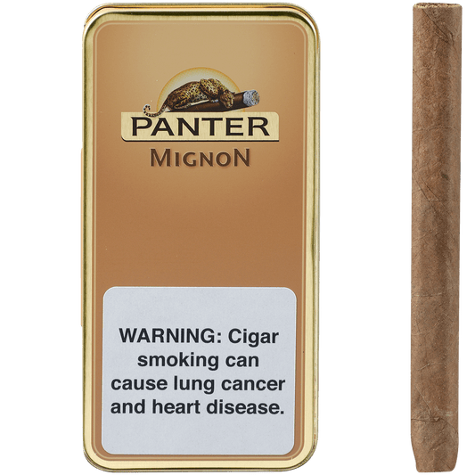 Panter Mignon Mild Connecticut 5/10 Tins 3.75X30