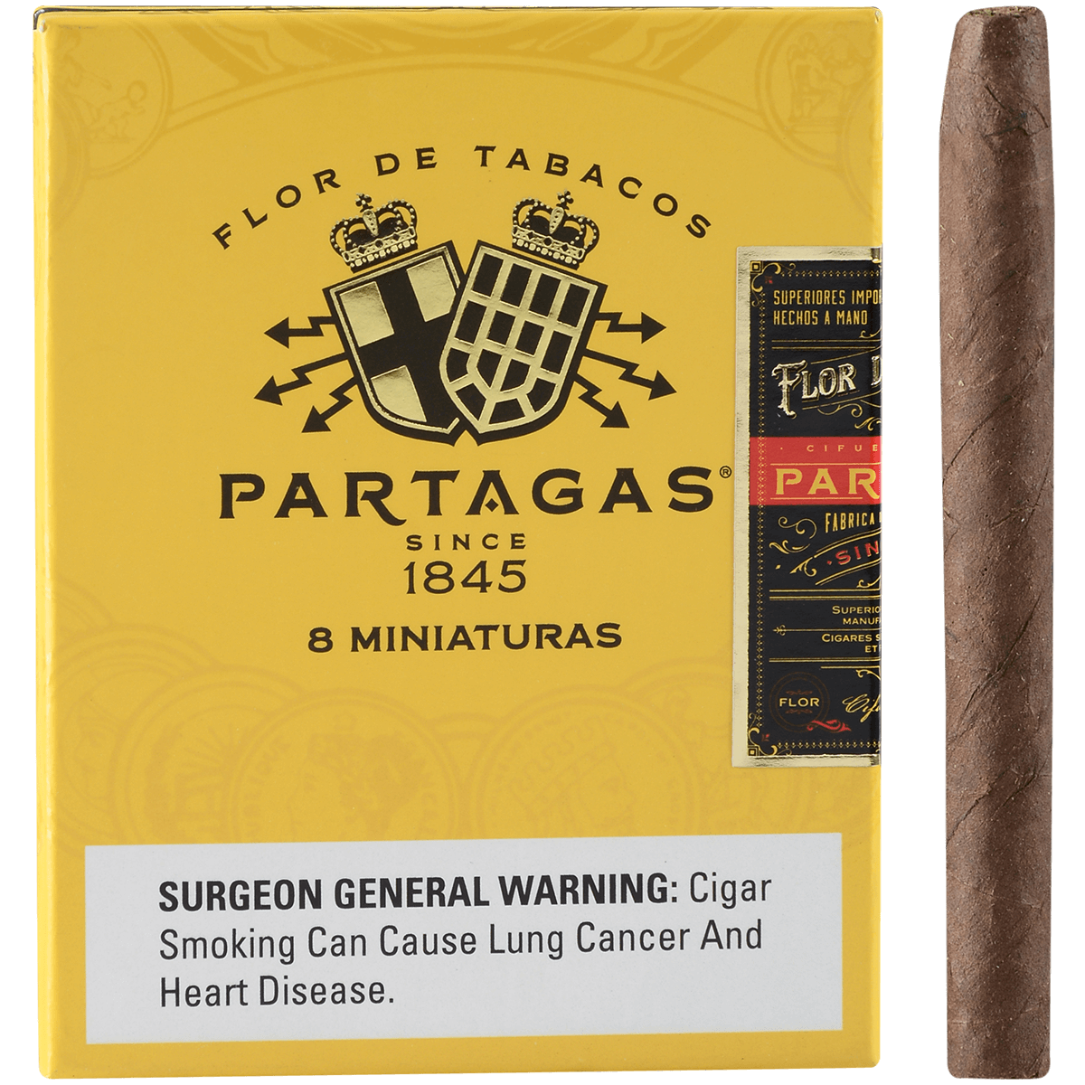 Partagas Miniature 10/8 Packs 3.75X24