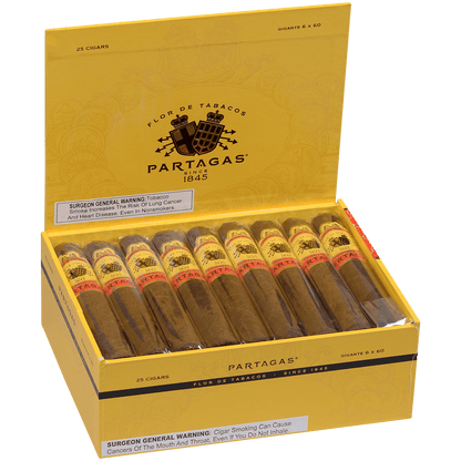 Partagas Gigante 25 Ct. Box 6.00X60