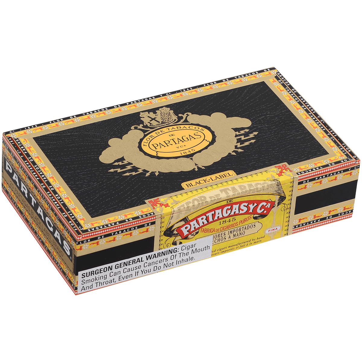 Partagas Black Label Bravo 20 Ct. Box 4.50X54
