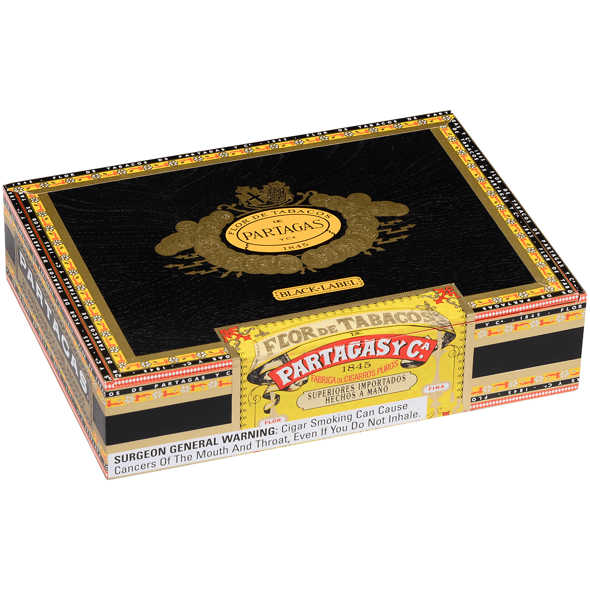 Partagas Black Label Magnifico 20 Ct. Box 6.00X54