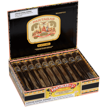 Partagas Black Label Magnifico 20 Ct. Box 6.00X54