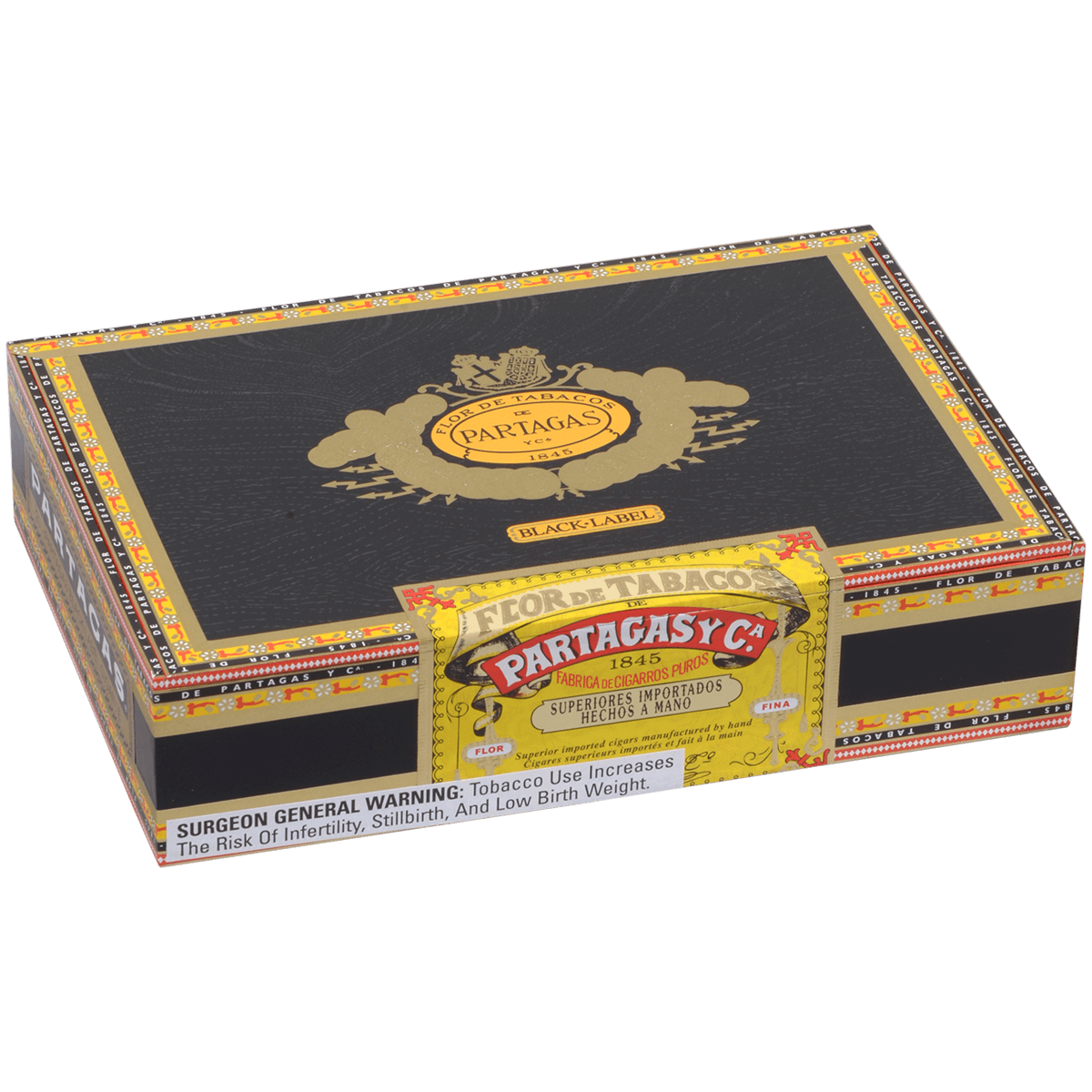 Partagas Black Label Gigante 20 Ct. Box 6.00X60