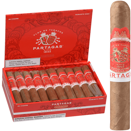 Partagas Cortado Robusto 20 Ct. 5 X 50