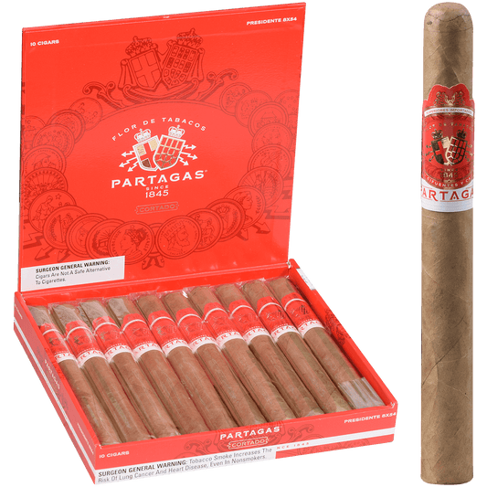 Partagas Cortado Presidente 10 Ct. Box 8.00X54