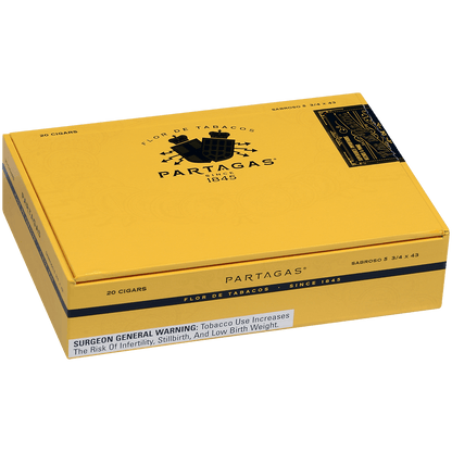 Partagas Sabroso Tubos 20 Ct. Box 5.88X44