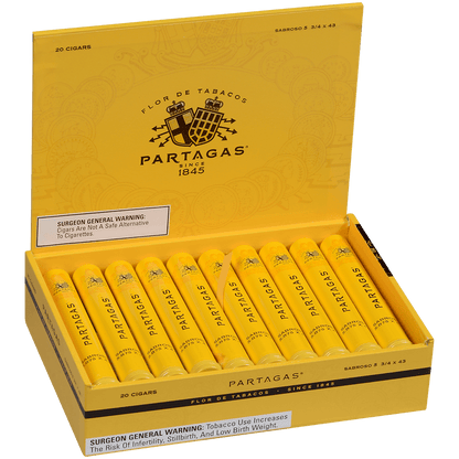 Partagas Sabroso Tubos 20 Ct. Box 5.88X44