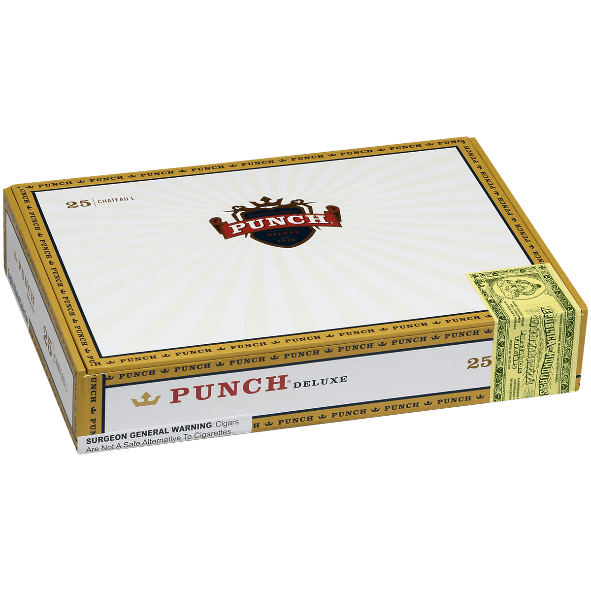 Punch Deluxe Chateau L Ems 25 Ct. Box 7.25X54