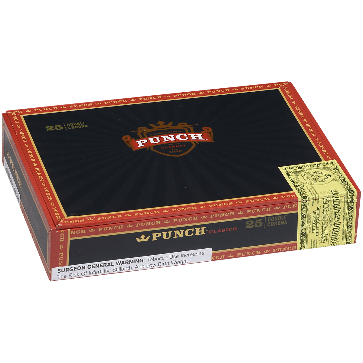 Punch Double Corona Ems 25 Ct. Box 6.75X48