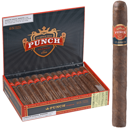 Punch Double Corona Maduro 25 Ct. Box 6.75X48