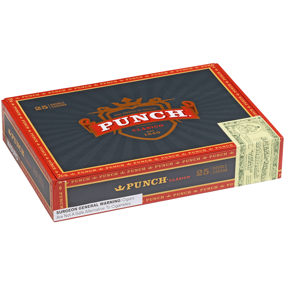 Punch Double Corona Maduro 25 Ct. Box 6.75X48