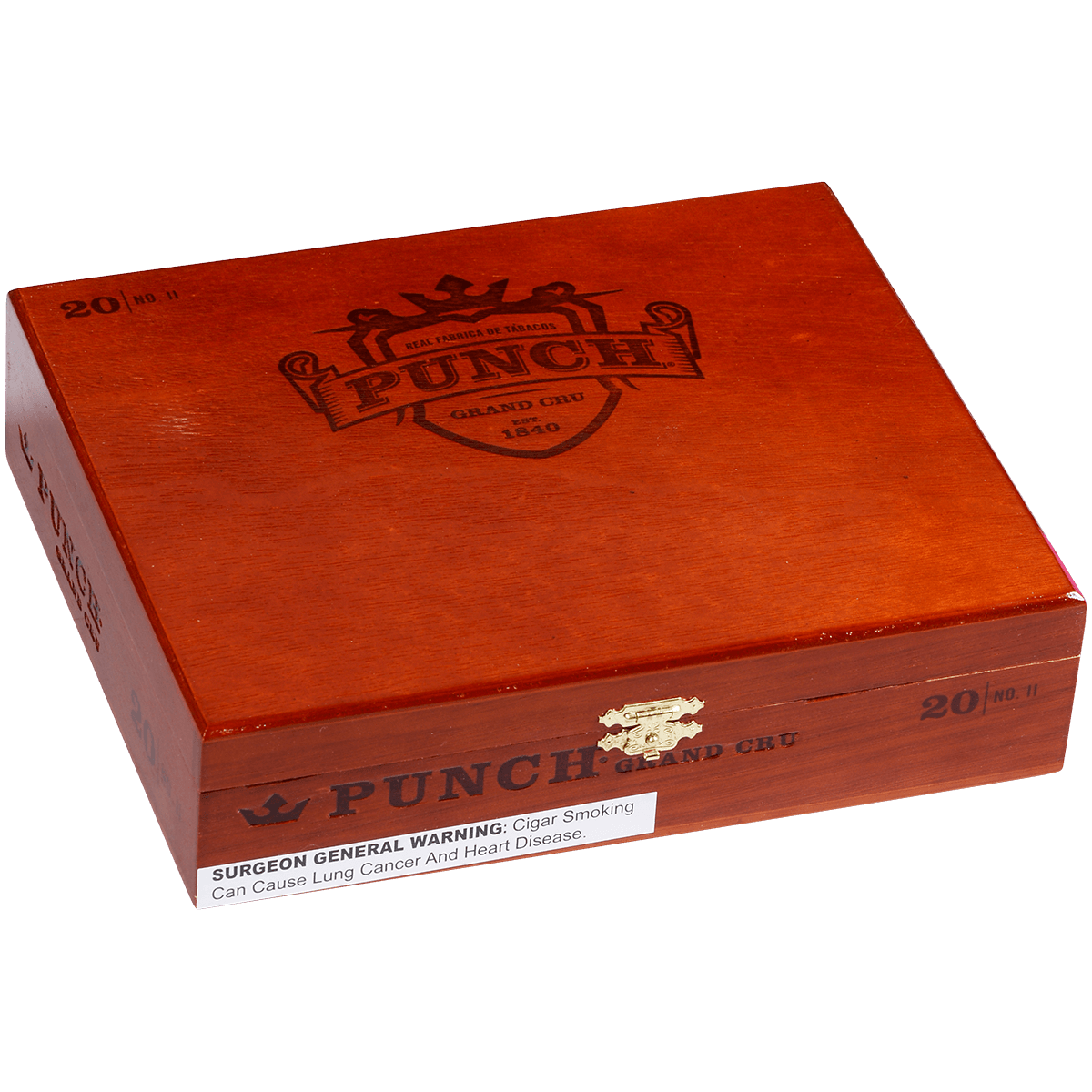 Punch Grand Cru No.Ii Torpedo Natural 20 Ct. Box 6.12X54