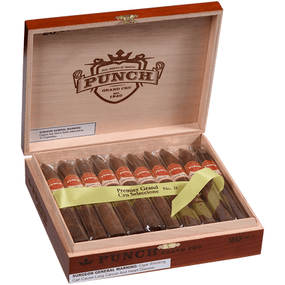 Punch Grand Cru No.Ii Torpedo Natural 20 Ct. Box 6.12X54