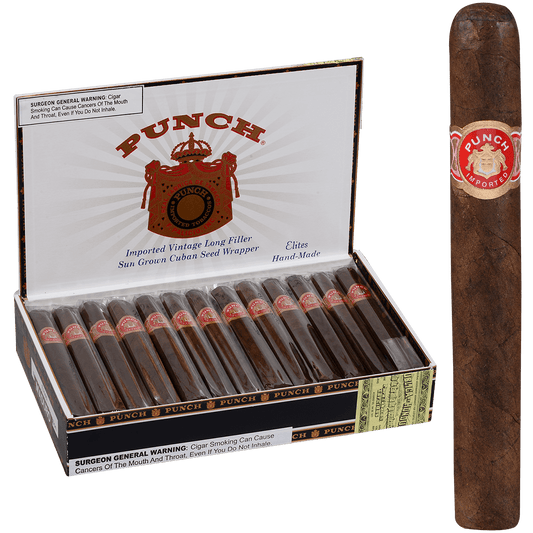 Punch Elites Maduro 25 Ct. Box 5.25X44
