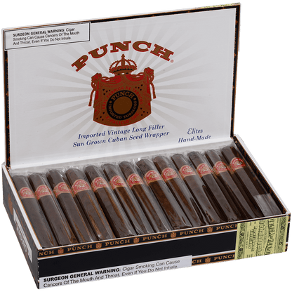 Punch Elites Maduro 25 Ct. Box 5.25X44