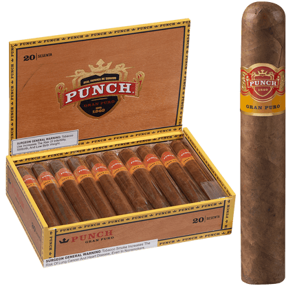 Punch Gran Puro Sesenta 20 Ct. Box 6.25X60