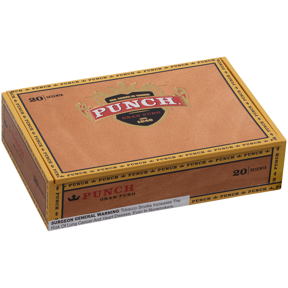 Punch Gran Puro Sesenta 20 Ct. Box 6.25X60