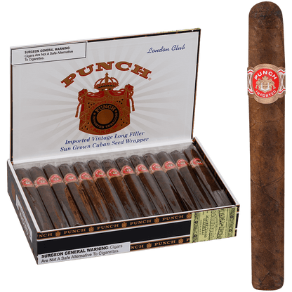 Punch London Club Maduro 25 Ct. Box 5.00X40