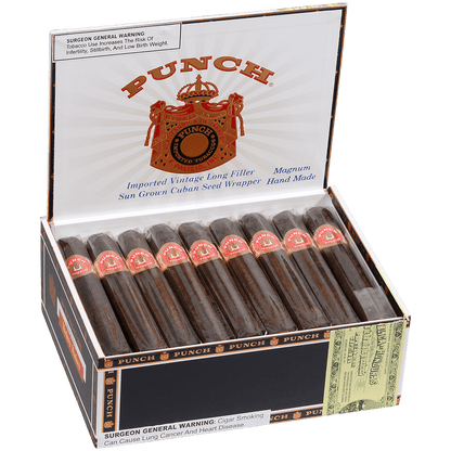 Punch Magnum Maduro/Maduro 25 Ct. Box 5.25X54