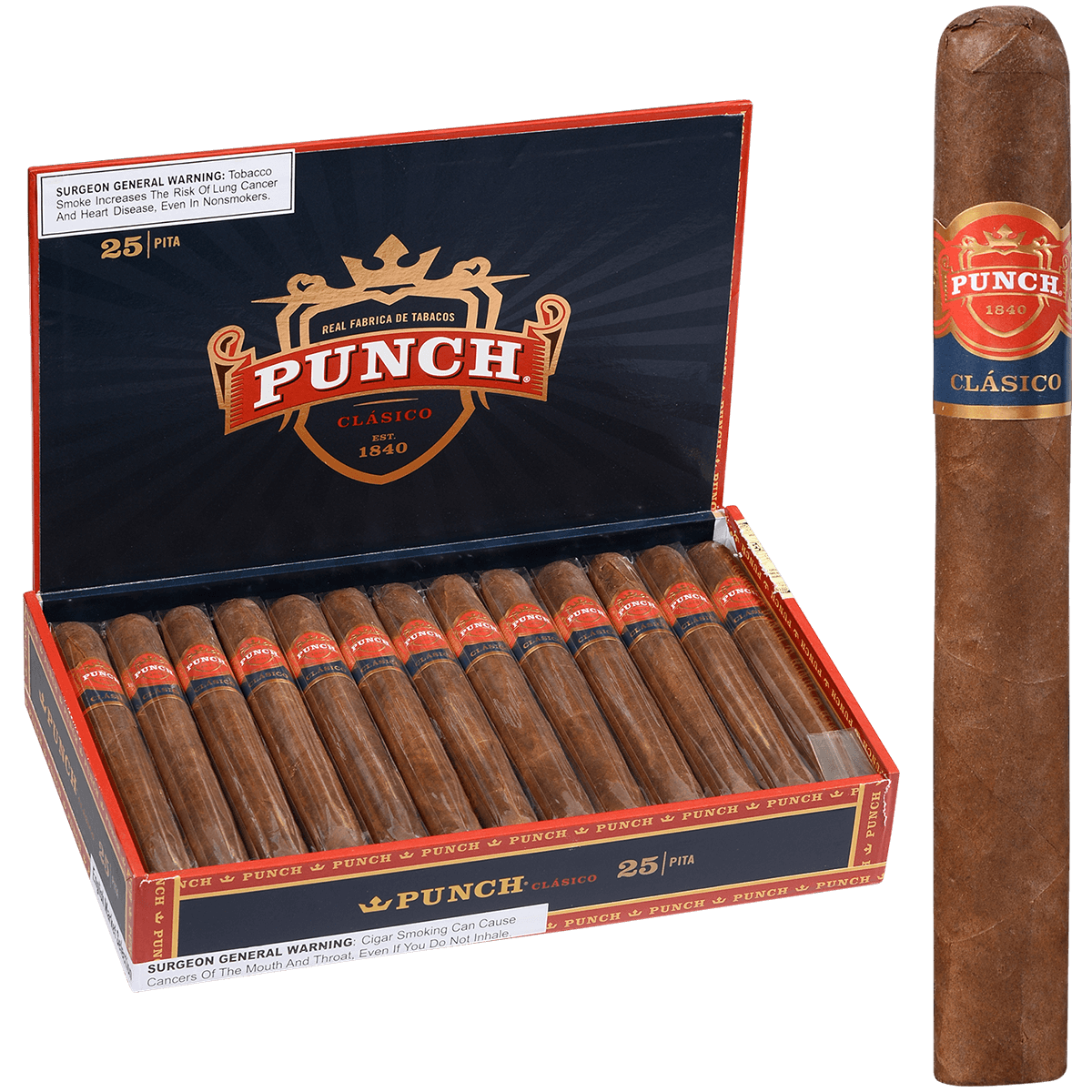 Punch Pitas Ems 25 Ct. Box 6.12X50
