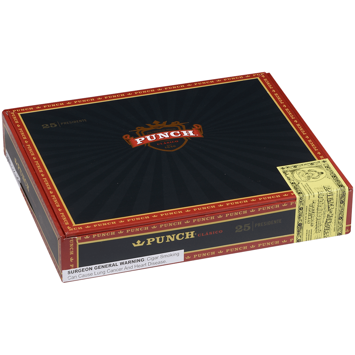 Punch Presidentes Ems 25 Ct. 8.50X52