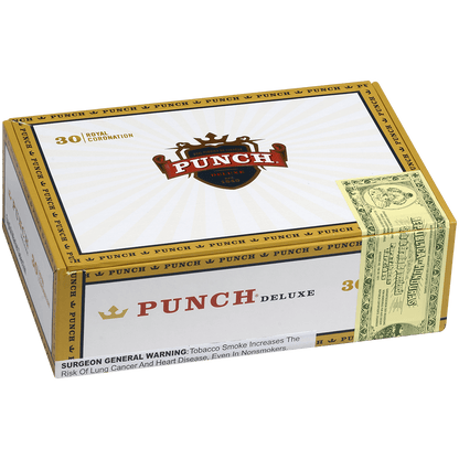 Punch Deluxe Royal Coronation Tubos Ems 30 Ct. Box 5.25X44