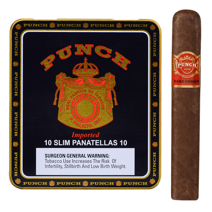 Punch Slim Panatella 10/10 Tins 4.00X28