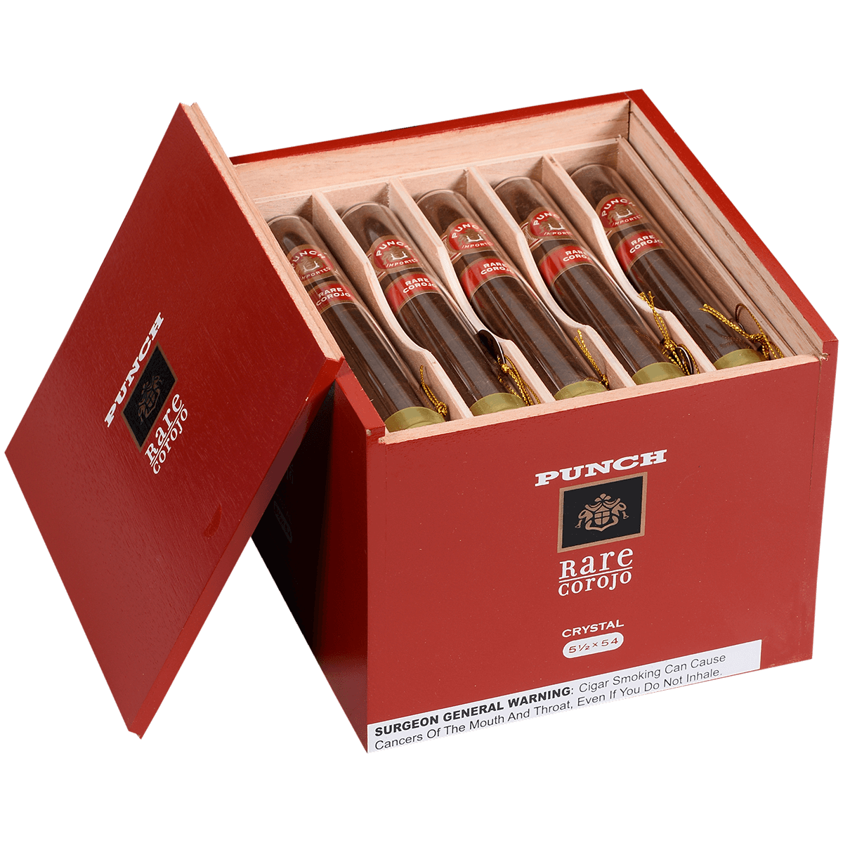 Punch Rare Corojo Crystale Torpedo 20 Ct. Box 5.50X54