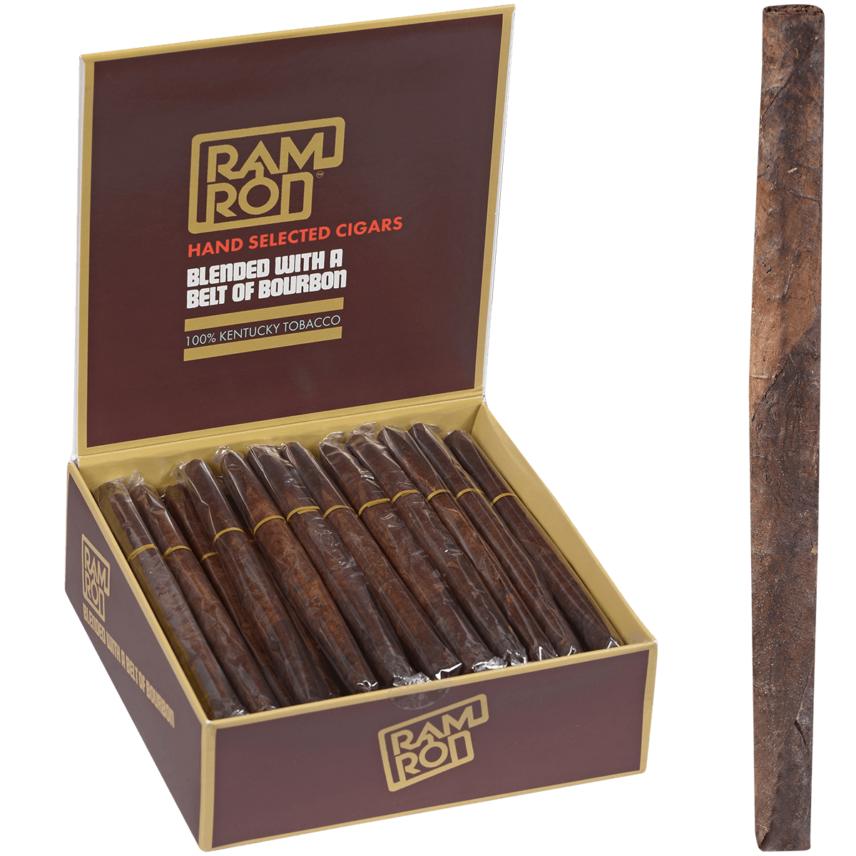Ramrod Bourbon Original 50 Ct. Box 6.50X34