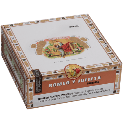 Romeo Y Julieta 1875 Churchill Ems 25 Ct. Box 7.00X50