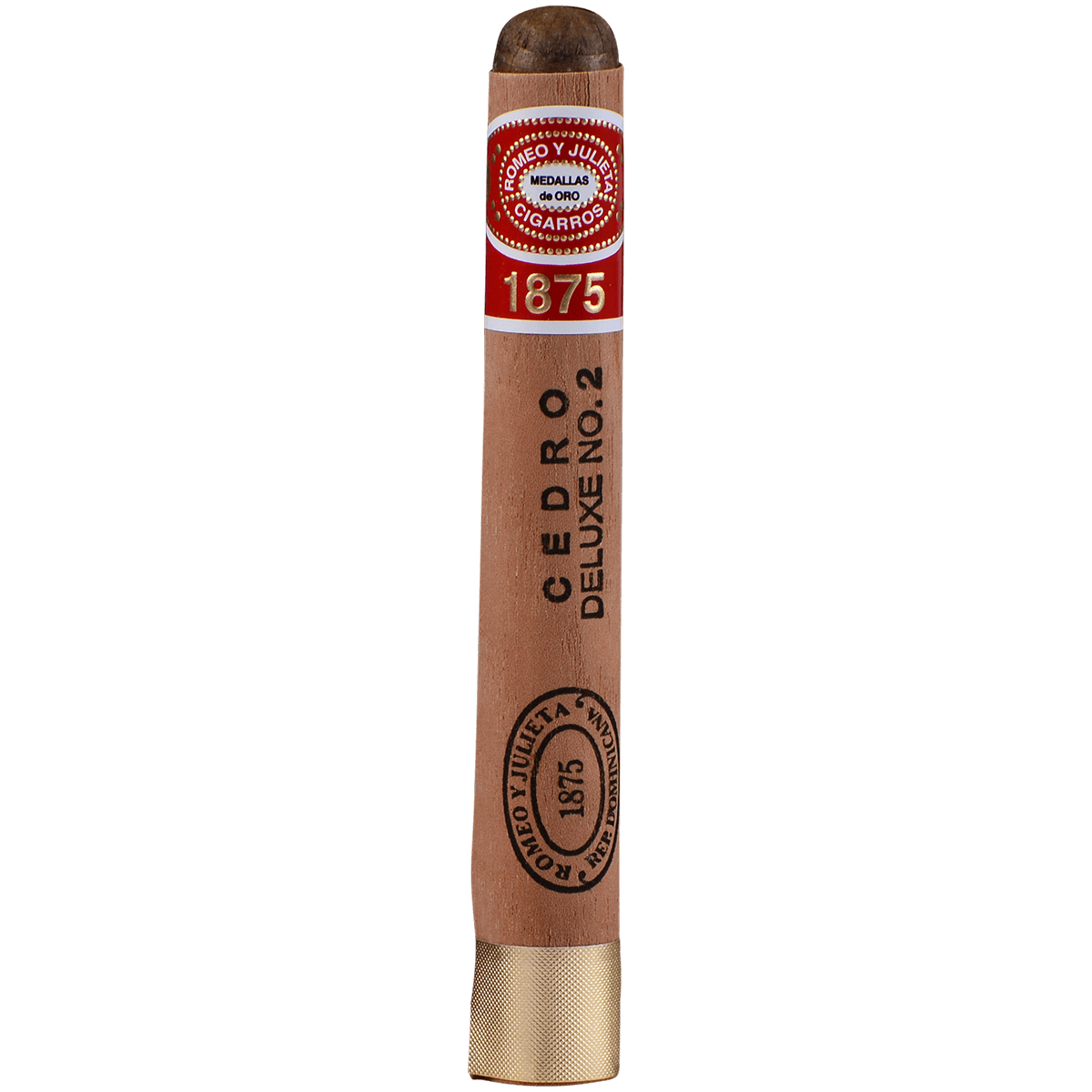 Romeo Y Julieta 1875 Cedro Deluxe #2 Ems 25 Ct. Box 5.50X44