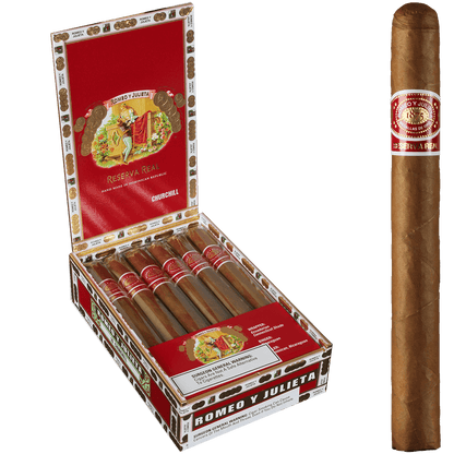 Romeo Y Julieta Reserva Real Churchill 10 Ct. Box 7.00X50