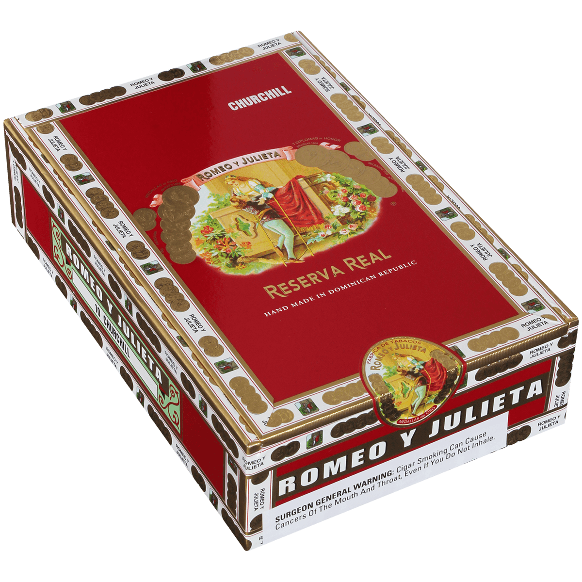 Romeo Y Julieta Reserva Real Churchill 10 Ct. Box 7.00X50