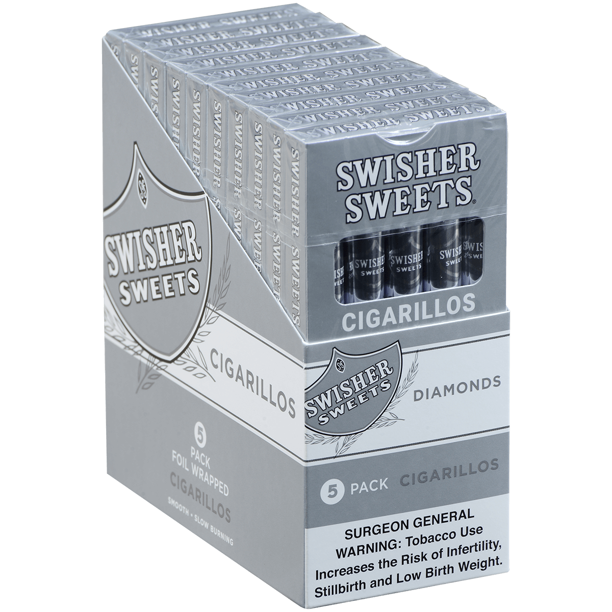 Swisher Sweets Cigarillos Diamonds 10/5 50 Ct.