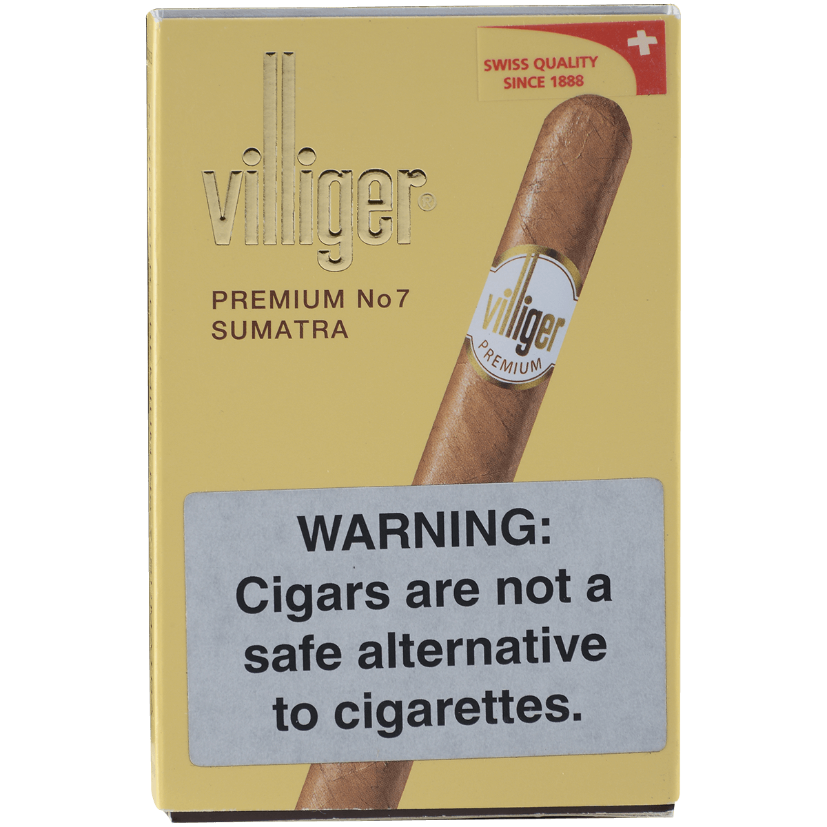 Villiger Premium No. 7 Sumatra 5/5 Packs 4.00X38