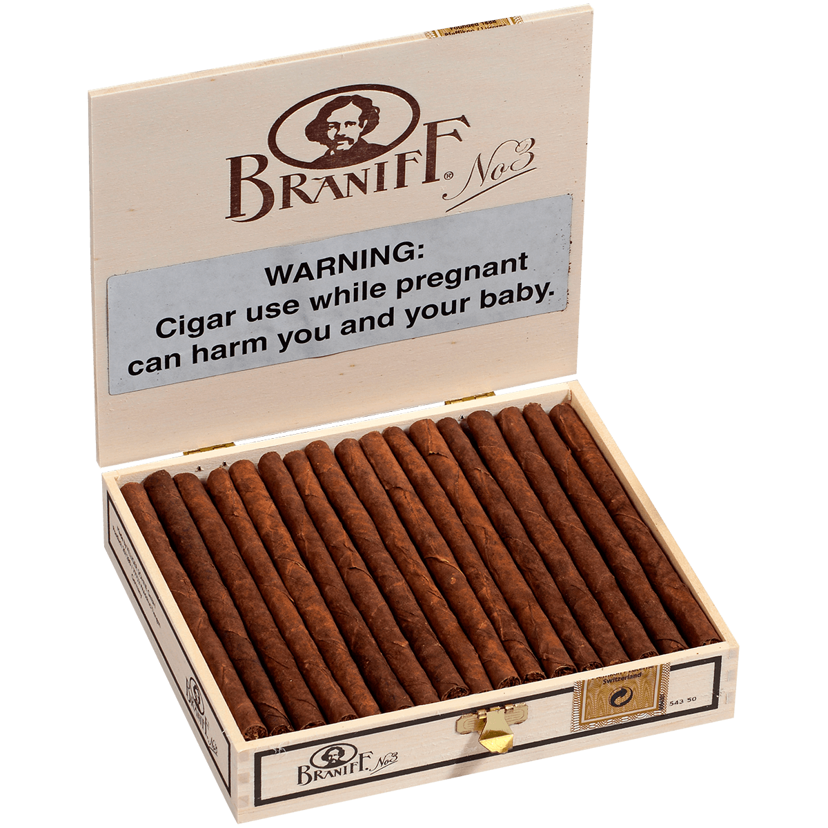Villiger Braniff No. 3 Chicos Maduro 50 Ct. Box 4.13X20