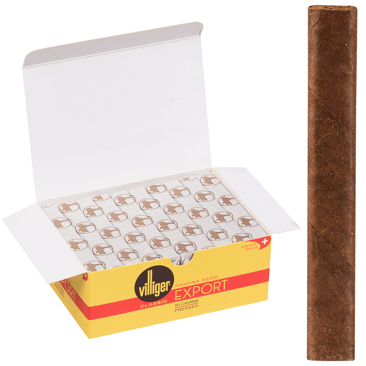 Villiger Export Natural 50 Ct. Box 4.00X36