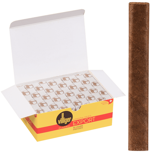 Villiger Export Natural 50 Ct. Box 4.00X36