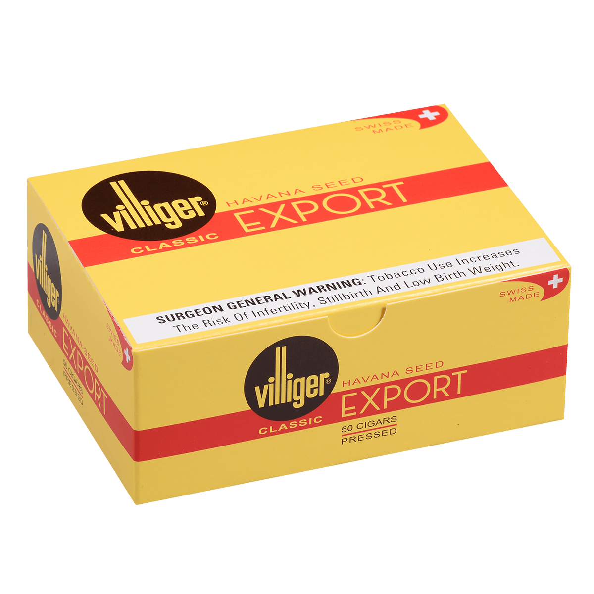 Villiger Export Natural 50 Ct. Box 4.00X36