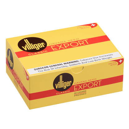 Villiger Export Natural 50 Ct. Box 4.00X36