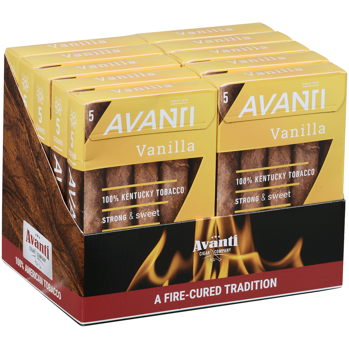 Avanti Vanilla 10/5Ct Carton