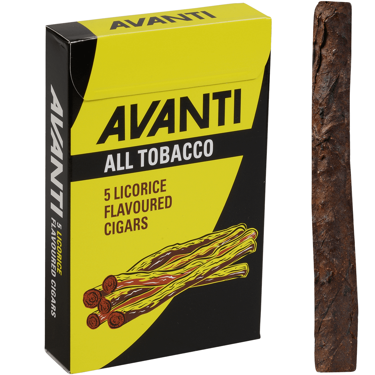 Avanti Licorice 10/5Ct Carton