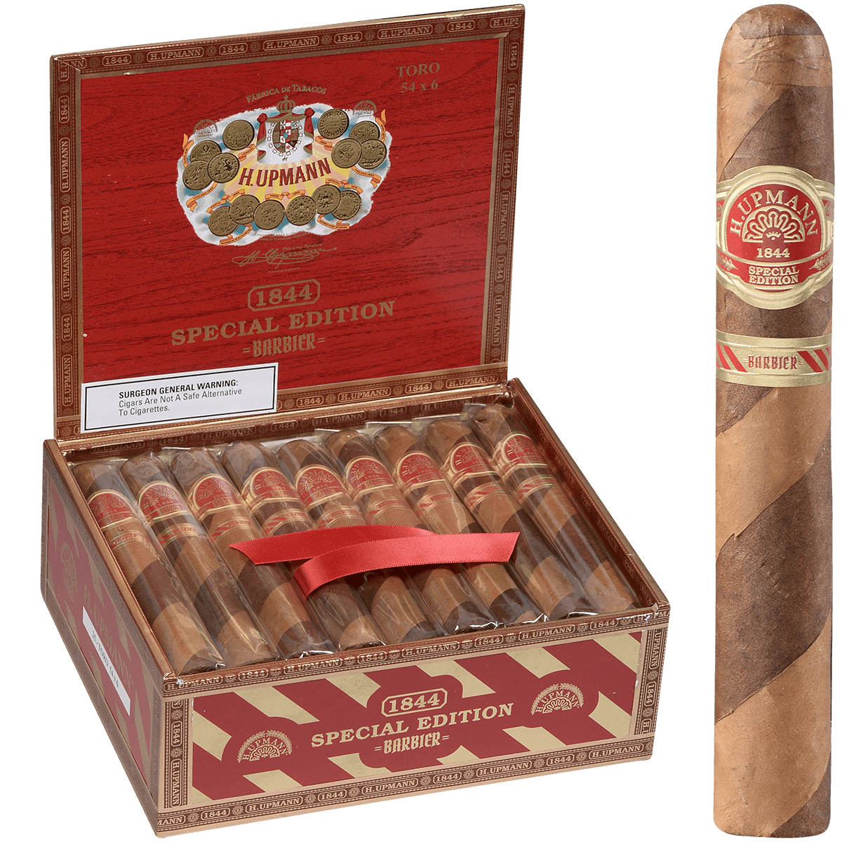 H. Upmann Special Edition Barbier Toro 25 Ct. Box 6.00X54