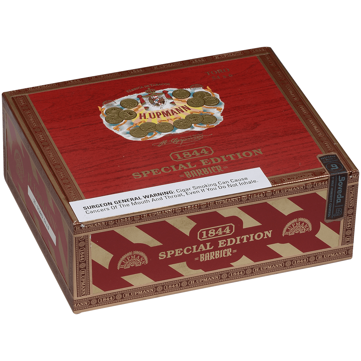 H. Upmann Special Edition Barbier Toro 25 Ct. Box 6.00X54