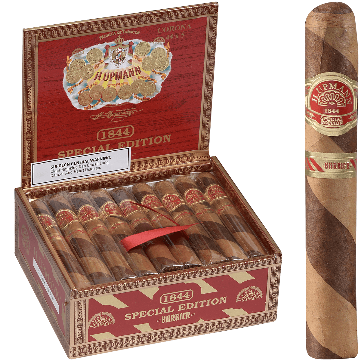 H. Upmann Special Edition Barbier Corona 25 Ct. Box 5.00X44