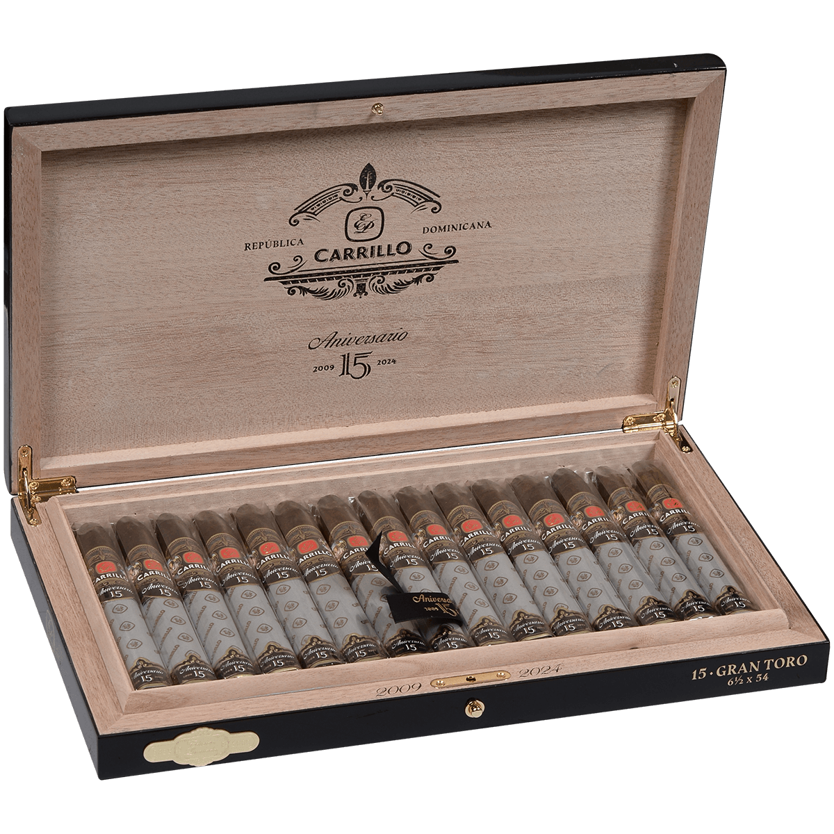 Ep Carillo Limited Edition 15 Year Anniversary 15Ct Box Gran Toro 6.5X54