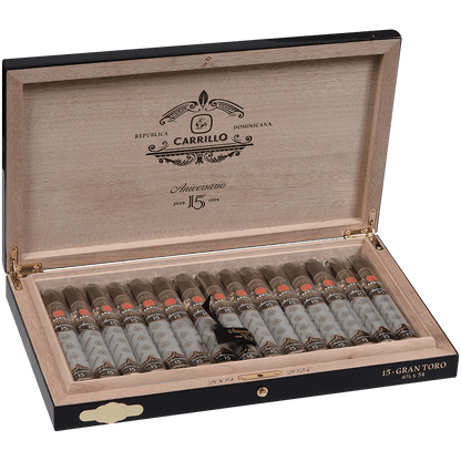 Ep Carillo Limited Edition 15 Year Anniversary 15Ct Box Gran Toro 6.5X54