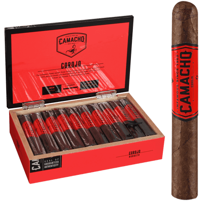 Camacho Corojo Natural Robusto 20 Ct. Box 5.00X50